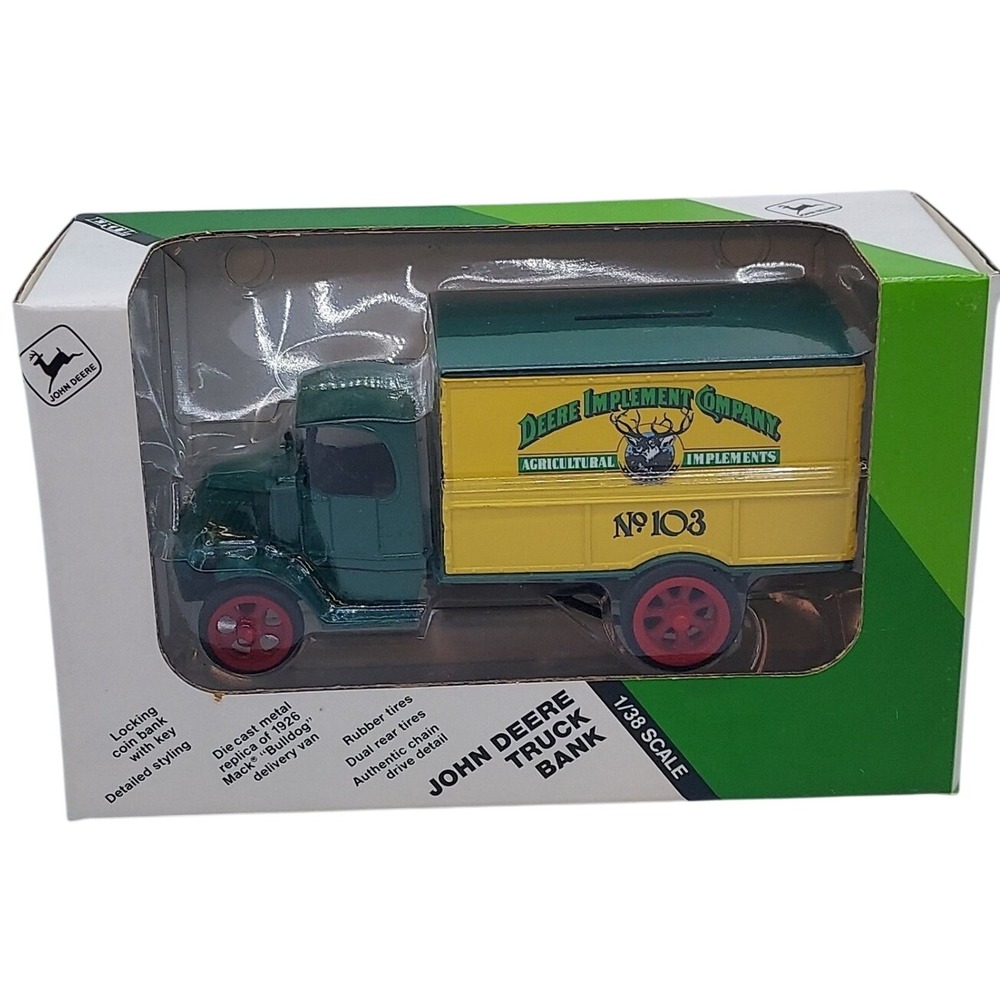 1989 ERTL John Deere Truck Bank 1\38 #5564